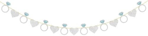Diamond Ring Wedding Engagement Party Decor Banner