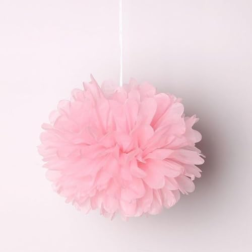19PCS Tissue Craft Decor Kit Pink Gold Ivory