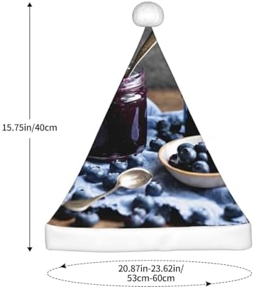 QINZHENG Santa Hat with Blueberry Jam 04 Print