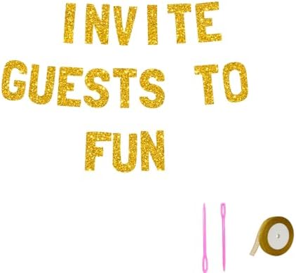 Meowoo Thrilling Party Decor 77 Inch Letters