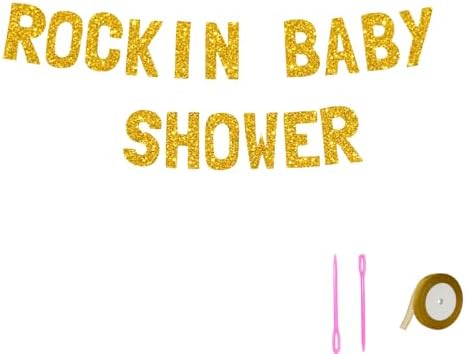 Meowoo Fun Rockin Baby Shower Decoration