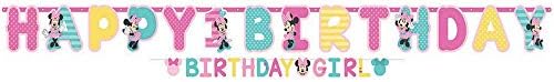 Amscan Disney Minnie Fun to Be One Birthday Banner Kit