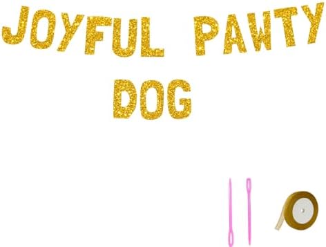 Meowoo Joyful Pawty Dog Decor Banner