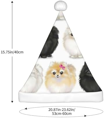 QINZHENG Personalized Santa Hat for Women