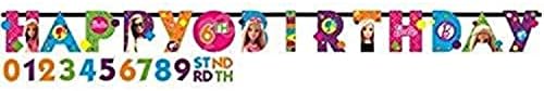 American Greetings Barbie Party Banner 1 Count