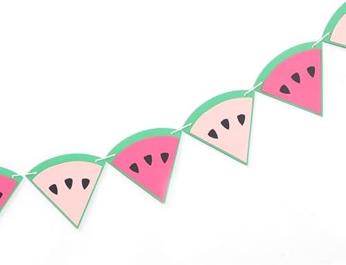 Watermelon Party Garland - Summer Decor Banner