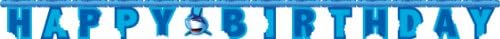 Shark Splash Happy Birthday Banner