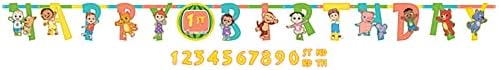Cocomelon Multicolor Jumbo Age Banner 10 x 105