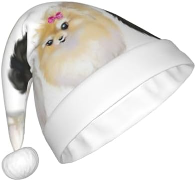 QINZHENG Personalized Santa Hat for Women
