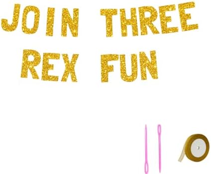 Meowoo Thrillin Dinosaur Party Decorations Banner
