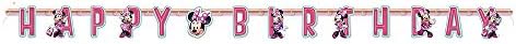 Unique Iconic Minnie Mouse Birthday Jointed Banner 1