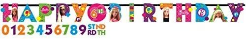 American Greetings Barbie Party Banner 1 Count