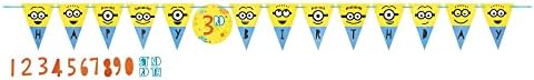 Despicable Me Add-An-Age Birthday Pennant Banner