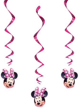 Disney Minnie Mouse Birthday Party Supplies Decoration Favor Bundle