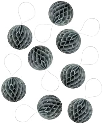 8 Piece 3 Inch Honeycomb Balloon Decorations for Parties