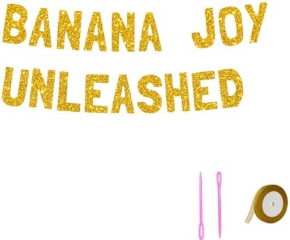 Meowoo Banana Joy Unleashed Decoration Banner