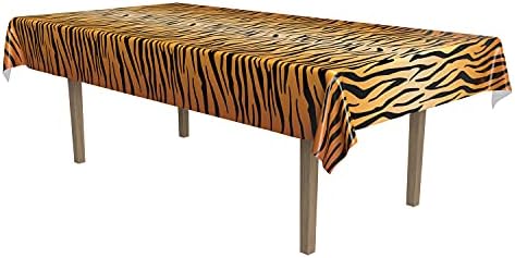 Beistle Tiger Print Table Cover