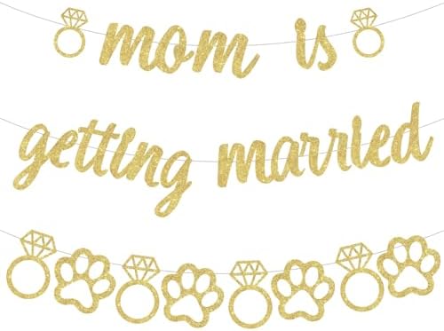 Wonmelody Mom Is Getting Married Banner Garland