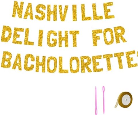 Meowoo Glam Nashville Bachelorette Banner