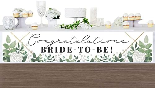 Boho Botanical Bride Greenery Banner Wedding Decor