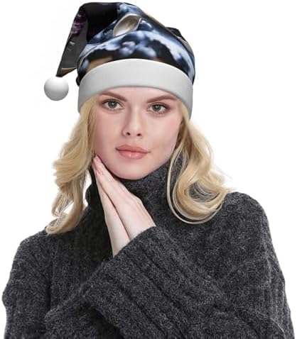 QINZHENG Santa Hat with Blueberry Jam 04 Print