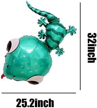 Insect Animal Balloons 4PCS Bee Gecko Ant Mantis