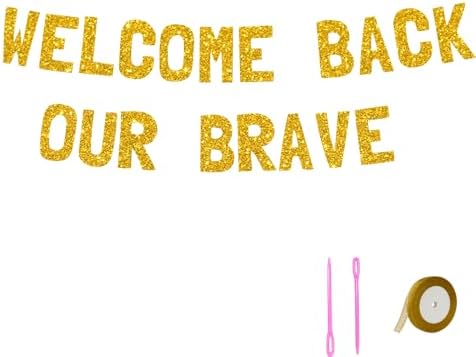 Meowoo Heartfelt Welcome Back Decor Banner