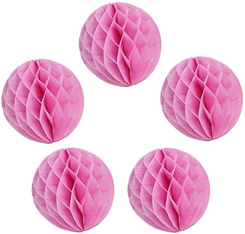YLYs Love 3D Honeycomb Tissue Paper Balls