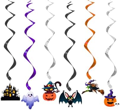Happy Halloween Decorations Set with Banner and Streamers
