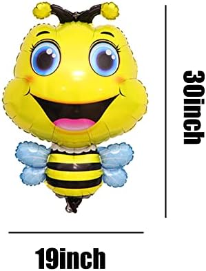 Insect Animal Balloons 4PCS Bee Gecko Ant Mantis