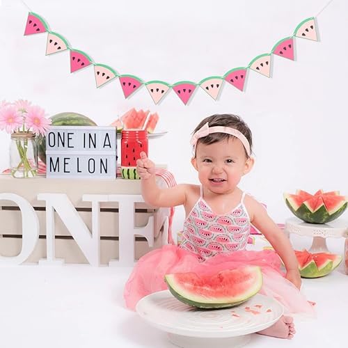 Watermelon Party Garland - Summer Decor Banner