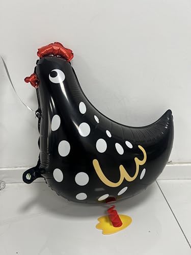 8pcs Walking Chicken Balloons Birthday Decorations