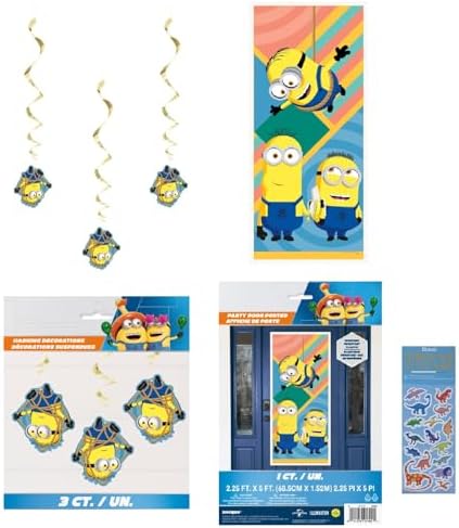 Despicable Me Birthday Party Supplies Bundle