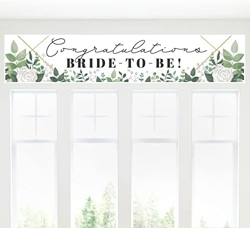 Boho Botanical Bride Greenery Banner Wedding Decor