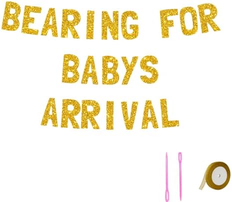 Meowoo Delightful Baby Shower Decor Banner