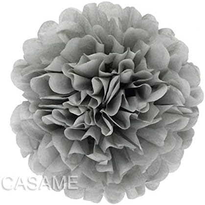 ShineBear 15pcs Tissue Paper Pom Poms Wedding Decorations