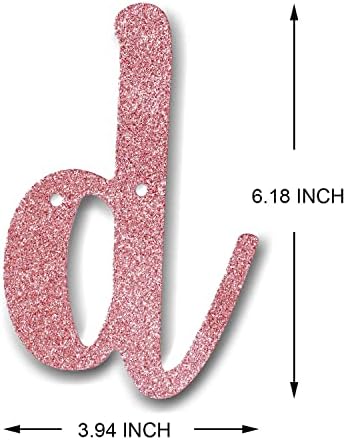 Rose Gold Happy Birthday Tropical Banner