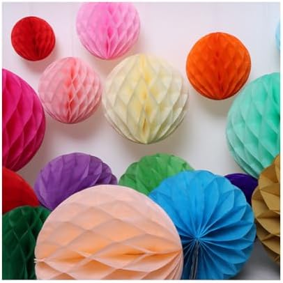 10Pcs Tissue Paper Flower Balls for Decorations