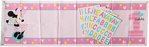 Amscan Disney Minnies Fun To Be One Personalized Giant Banner Kit