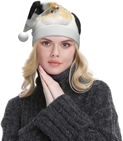 QINZHENG Personalized Santa Hat for Women