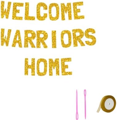 Meowoo Welcome Home Glittery Decor Banner