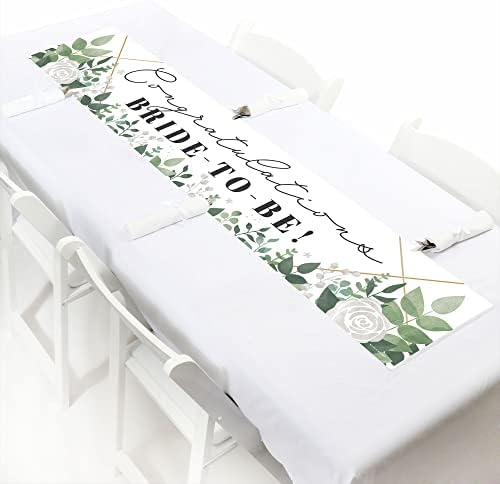 Boho Botanical Bride Greenery Banner Wedding Decor