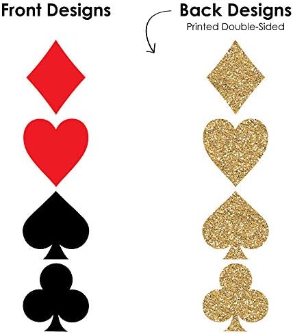 Big Dot of Happiness Las Vegas DIY Party Cut Outs 24 Count