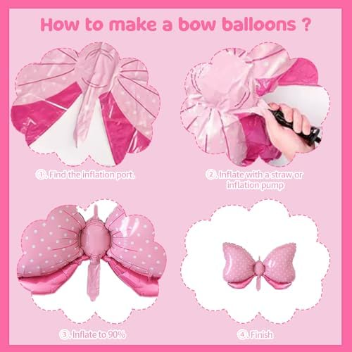 Oh Twodles Pink 2nd Birthday Party Decor Set