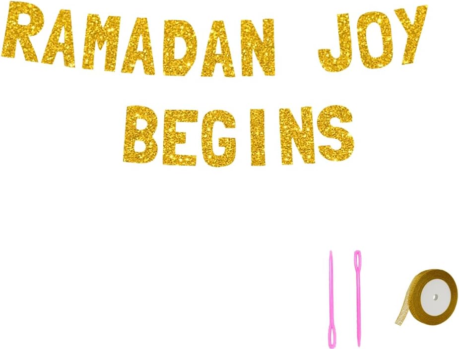 Meowoo Ramadan Joy Begins Decor Banner