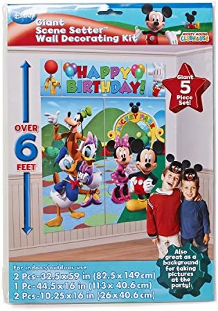 5-Piece Mickey Mouse Party Decor Set