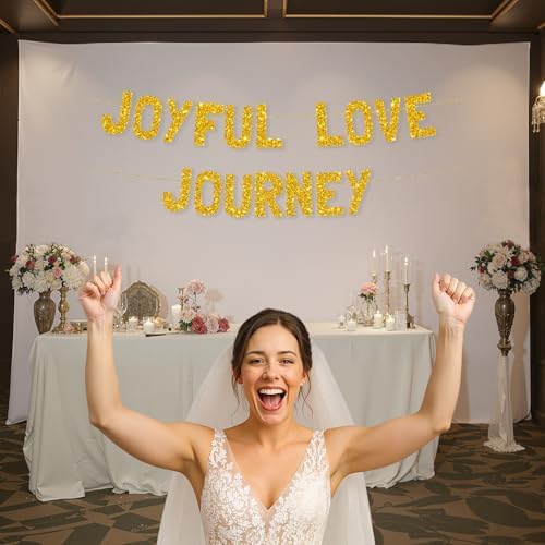 Meowoo Joyful Love Journey Banner 77 Inch