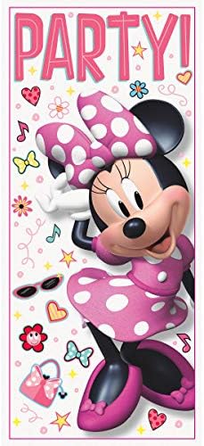 Disney Minnie Mouse Birthday Party Supplies Decoration Favor Bundle