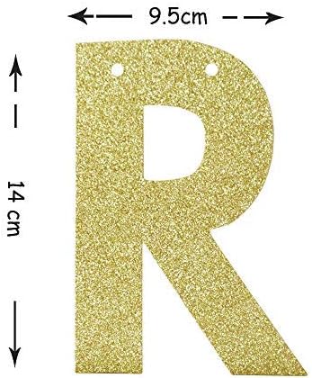 TENNYCHAOR Glitter Banner for Engagement Parties