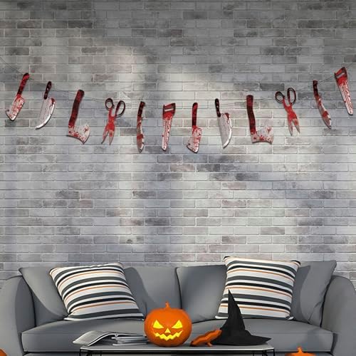 OHOME Halloween Decorations Trunk or Treat Banner